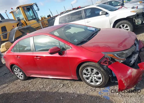 2021 Toyota Corolla Le from USA, damaged, VIN JTDEPMAE5MJ143206